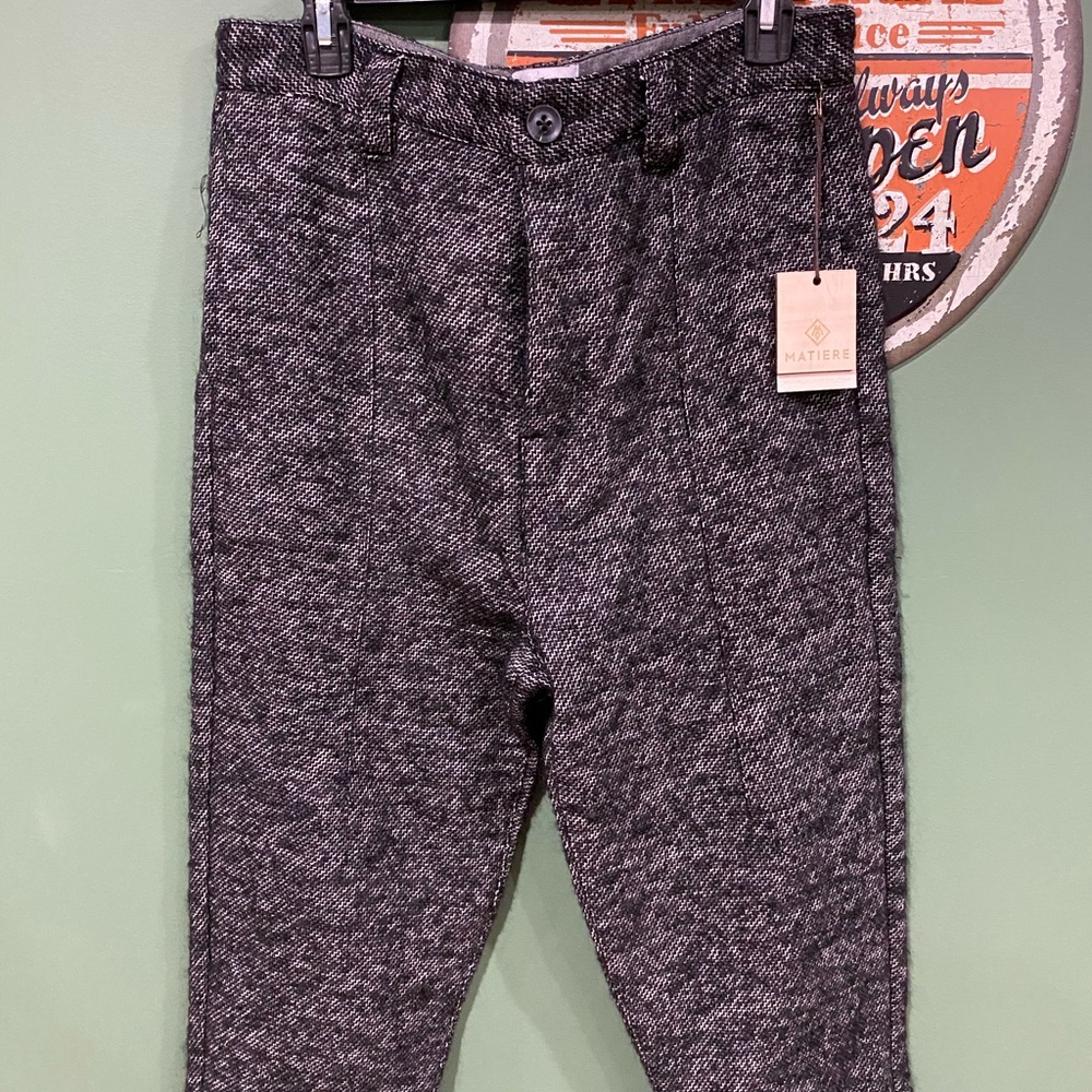 Matiere Fields Wool Pants Black